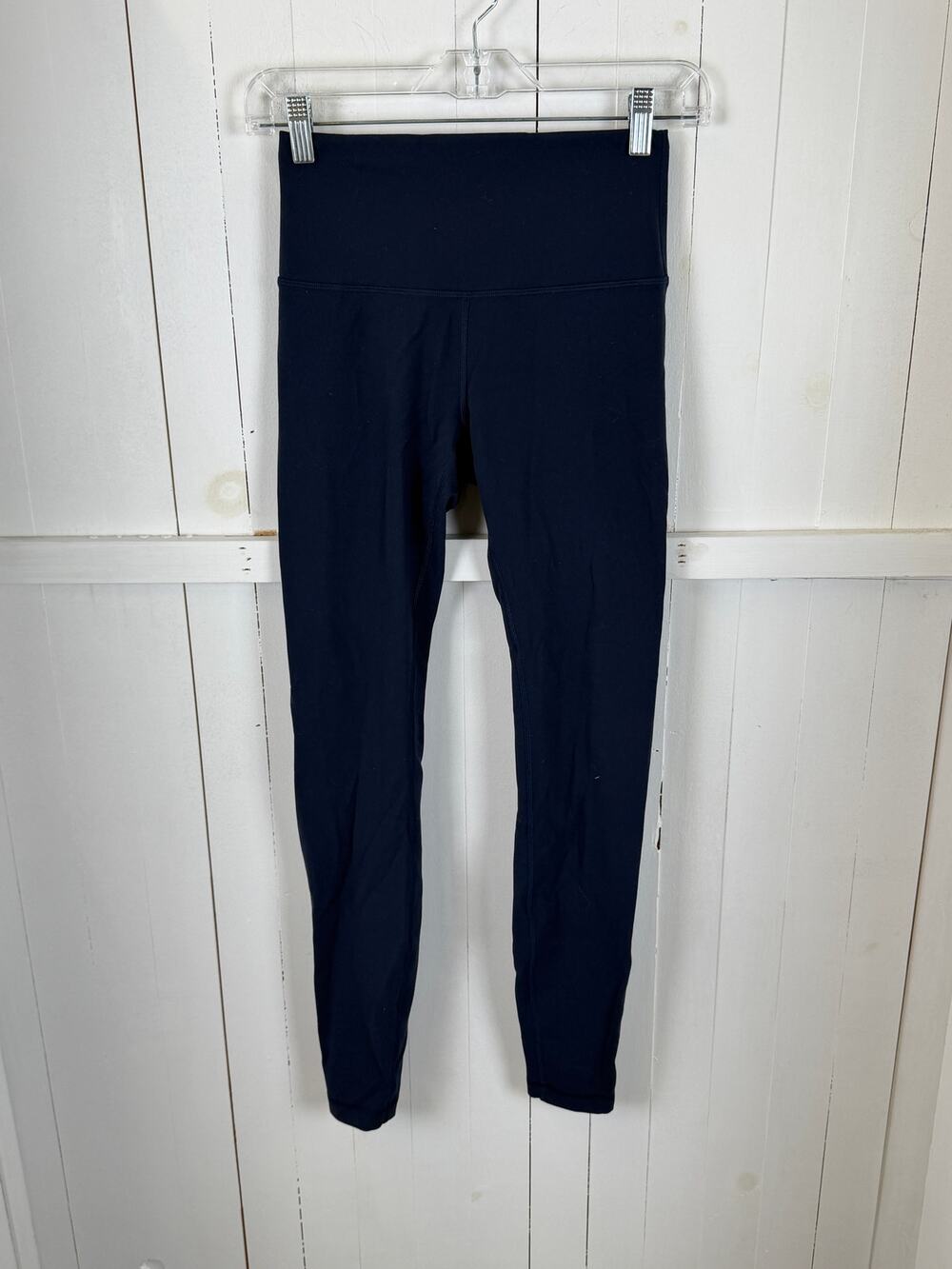 Lululemon Blue Ankle Leggings Size 6 Excellent Condition